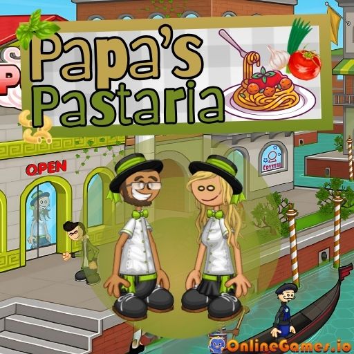 Papa's Pastaria Game Play Online